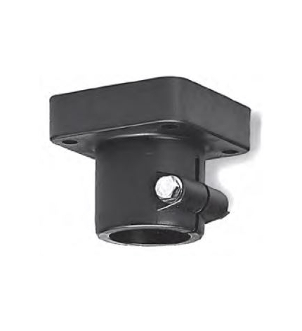 Cabezal de apoyo, para tubo redondo de 48,3 mm., tornillería en ac. inox. - Part. 198