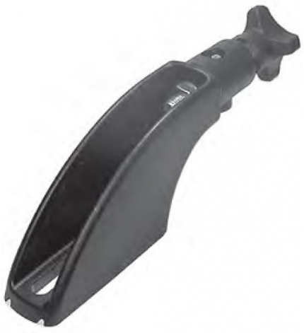 Soporte para barandilla móvil PA FV, con pomo, para varilla de 12 mm. - Part. 637