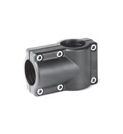 Junta de conexión para tubos redondos, Diám. vertical: 48,3 x Diám. horizontal: 48,3 mm. - Part. 562