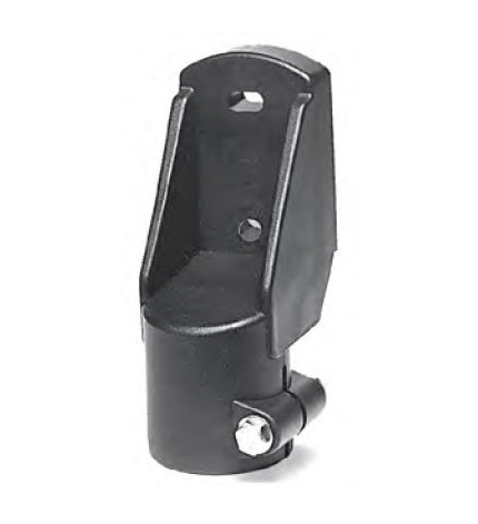 Cabezal de apoyo lateral, para tubo redondo de 48,3 mm., tornillería en ac. inox. - Part. 199