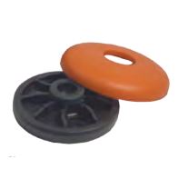 Tapa para pie regulable, color naranja - Part. 628