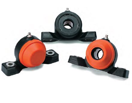 UCP206C, Soporte abierto, con retén, eje: 30 mm., en PA FV