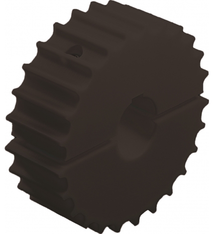 KUS815T23R40 Piñón partido de arrastre para cadenas tipo S/M, Z=23, taladro interior 40 mm.