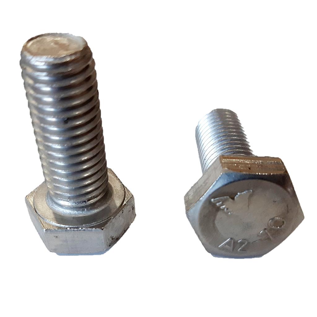 Tornillo A2 DIN 933 M-10x30