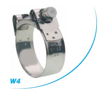 Abrazadera Supra Inox 59-63 W4
