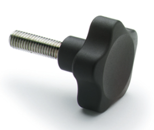 Pomo lobulado VC.692/50-S-p-M10x40 Inox