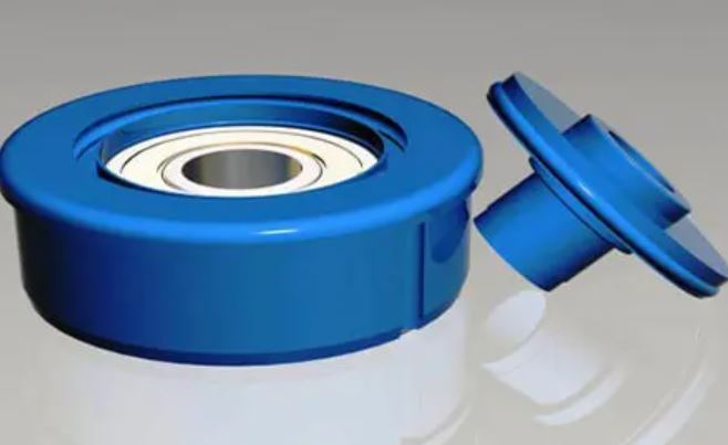 Cabezal KTR 60x2.40 eje de 14 mm. Rodamiento Inox