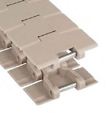 RHMP325XL - Cadena de charnela curva Magnetflex MCC en poliacetal especial XL, ancho de platillo: 82,5 mm., paso: 38,1 mm.